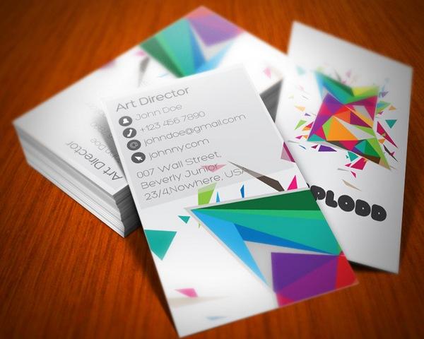 colorful business card inspiration 11 40 Colorful Business Cards Inspiration