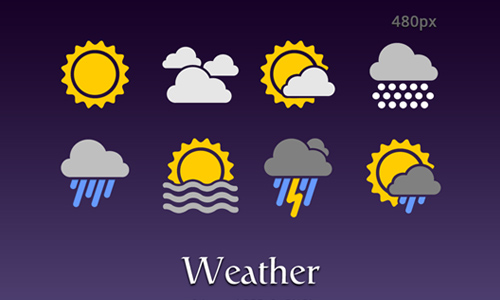 Weather Icons Set