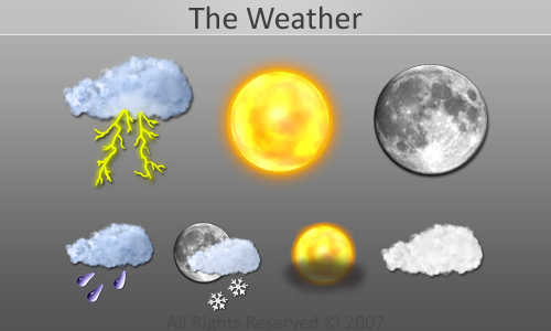 Weather Icons Set