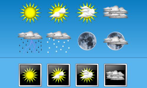 Weather Icons Set