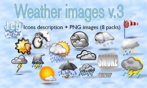 Weather Icons Set