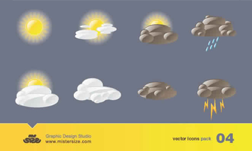 Weather Icons Set