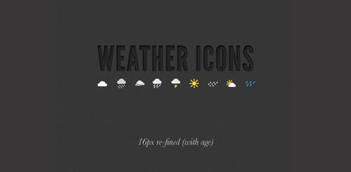 Weather Icons Set