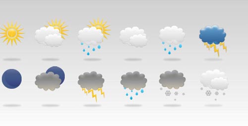 Weather Icons Set