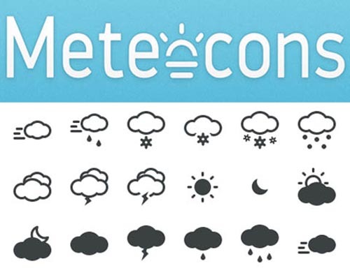 Weather Icons Set