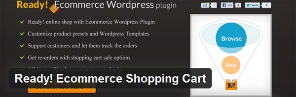 Ready! Ecommerce Shopping Cart