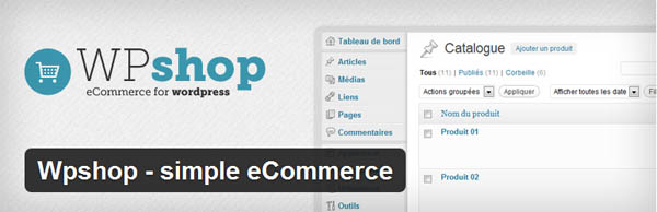 Wpshop - simple eCommerce