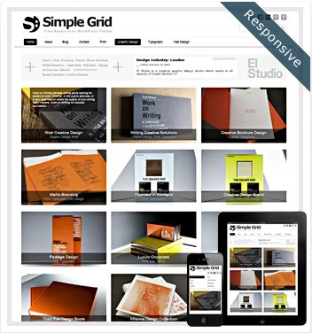 Simple Grid Theme Responsive