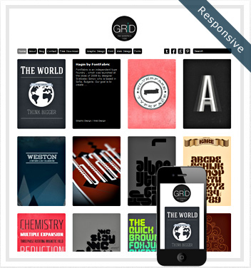 Grid Theme Responsive