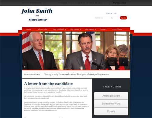 Free and premium Political WordPress Themes 