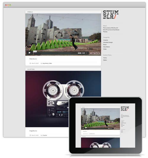 Stumblr MicroBlog Theme