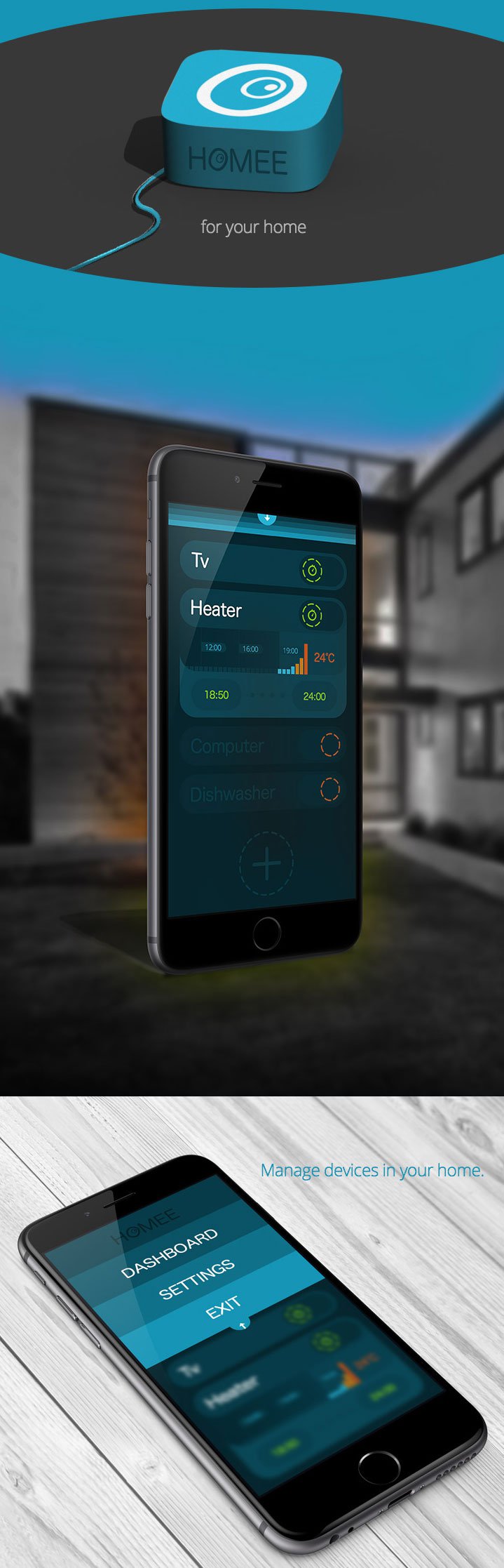 HOMEE-iOS-App-Manage-devices-in-your-home