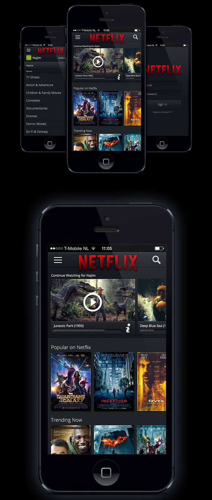 Netflix-iOS-App-Redesign