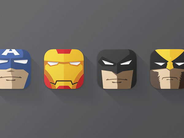 20 Inspiring Examples of Super Hero Icon - Smashfreakz