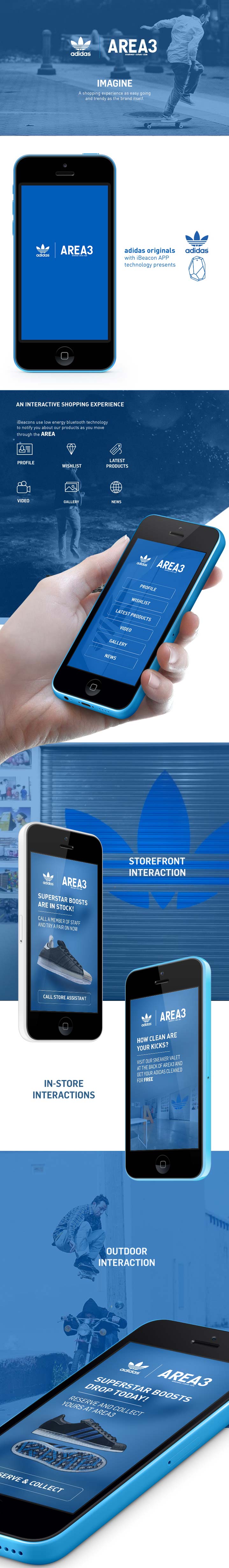 Adidas-iBeacon-App