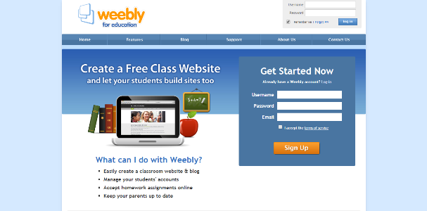 Weebly for Education