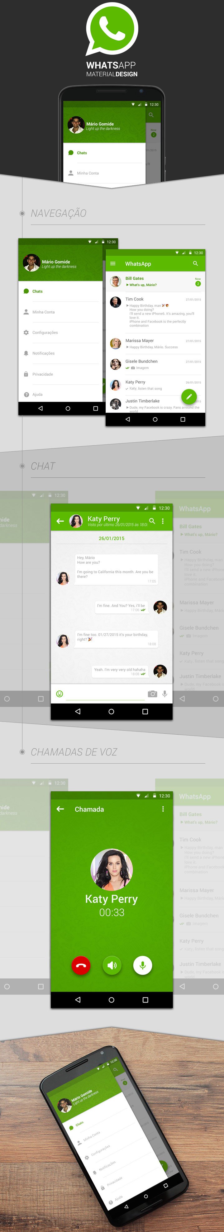 WhatsApp-Material-Design-Concept