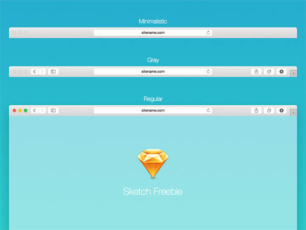50 Free Browser Mockup for Web Design Presentation
