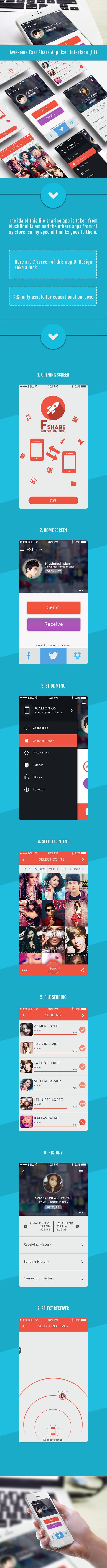 File-share-app-UI-design