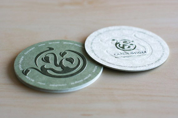 Circle Business Cards