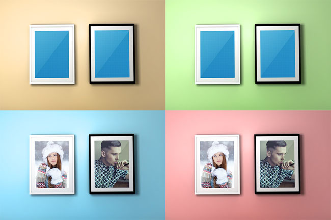 photo frame mockup