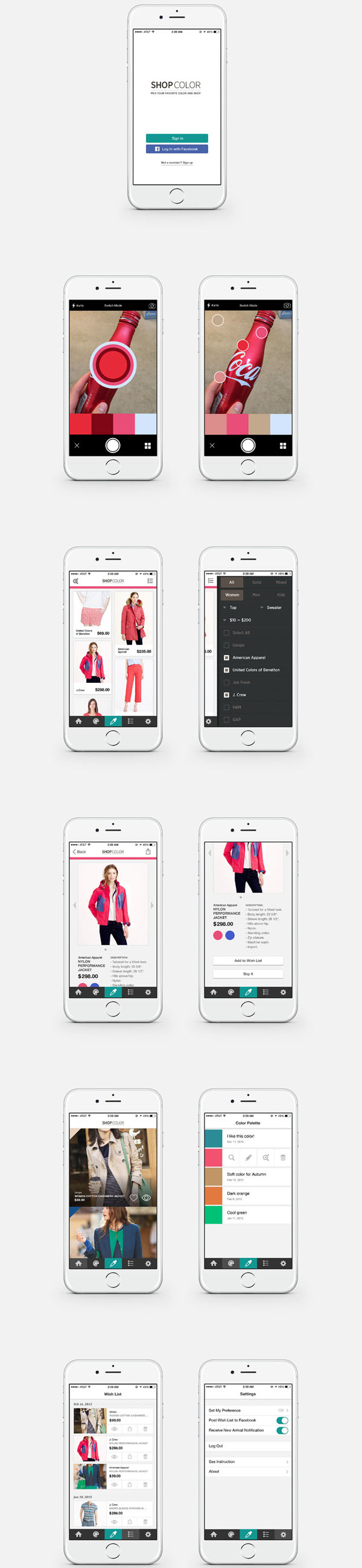 Shop-Color-App-Design