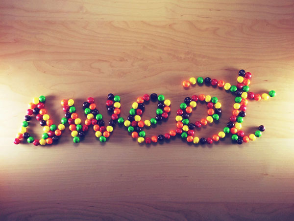 food typography