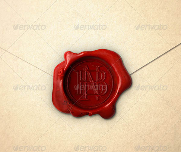 Download 10 Wax Seal Stamp Psd Mockup For Your Branding Project Smashfreakz PSD Mockup Templates