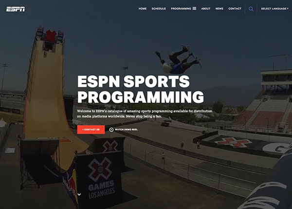 ESPN Sports Programming