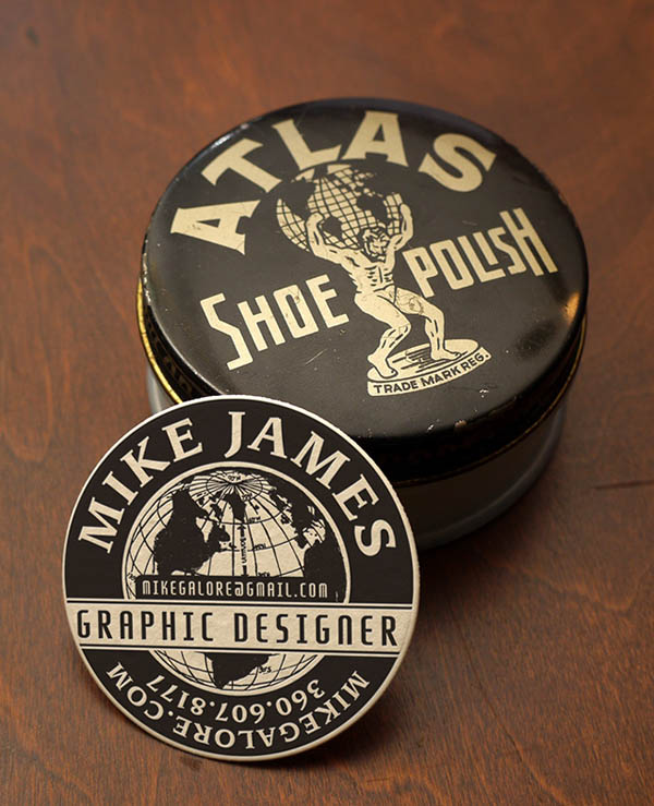 Shoe-Polish-Circle-Business-Card-Design