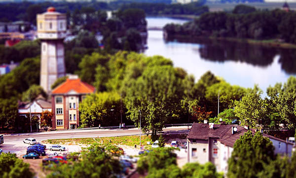 Tilt Shift Road