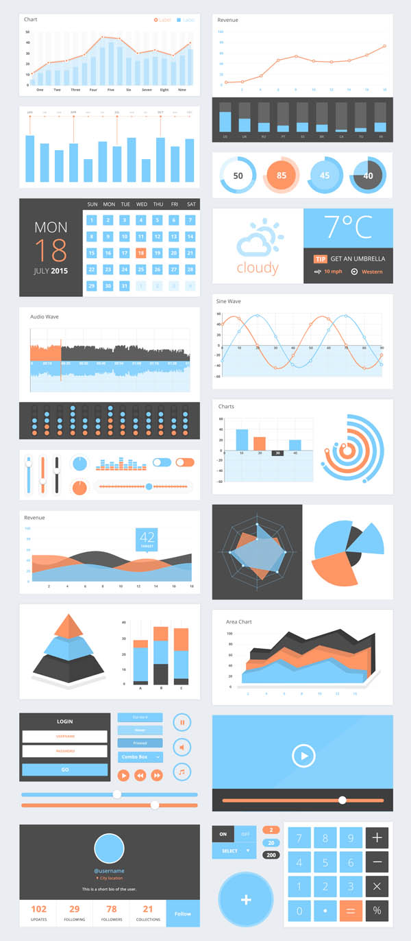 chart-graph-ui-psd