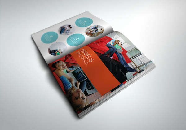 free Indesign magazine template