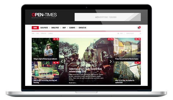 free responsive WordPress themes