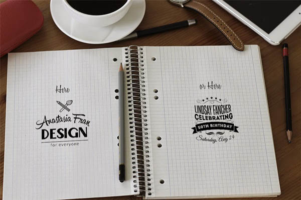 Free Sketch Mockup PSD