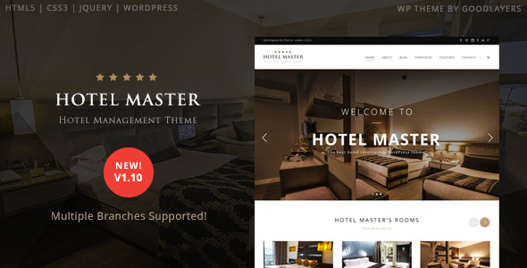 hotel booking WordPress themes