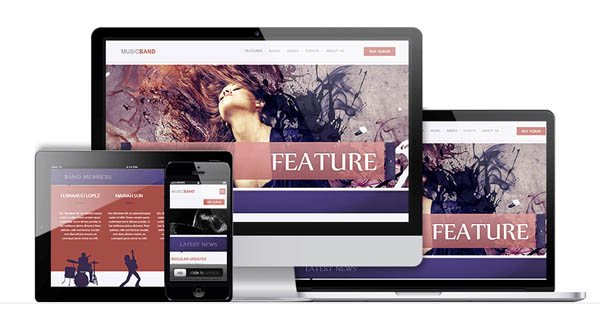 Free Music WordPress Theme