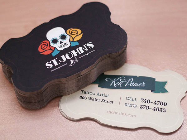 St. John's Ink Business Cards