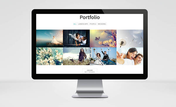 free Joomla one page template