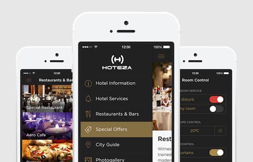 Hotel App UI Design