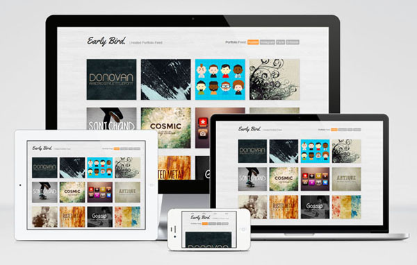 free responsive photography HTML5 template