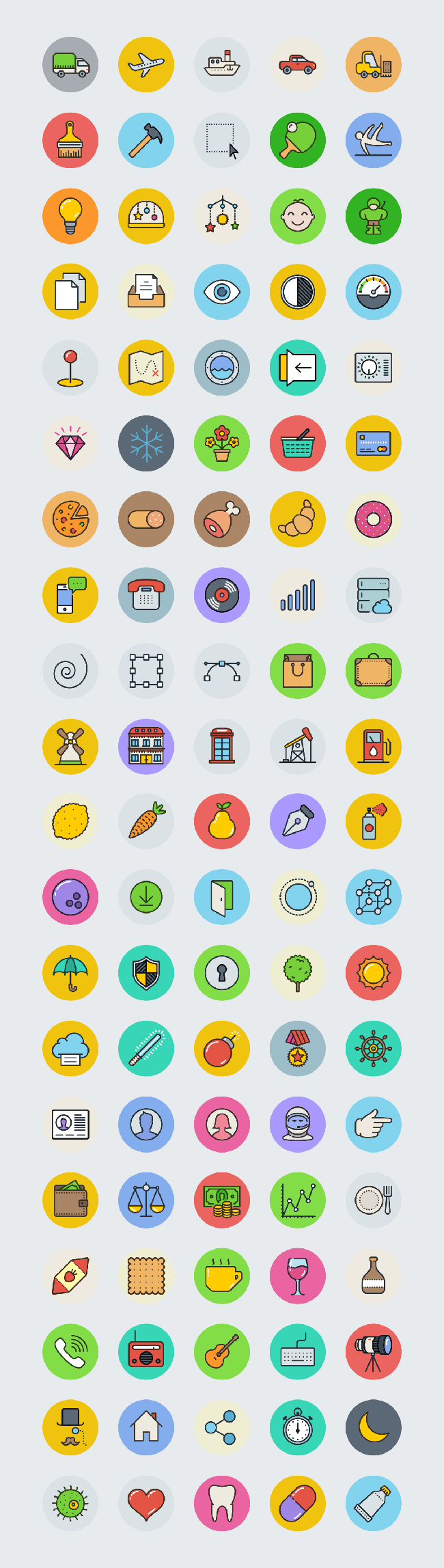 Flat Vector Icons