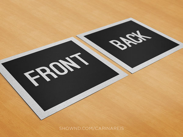 Download 15 Square Business Card Mockup For Identity Project Smashfreakz PSD Mockup Templates