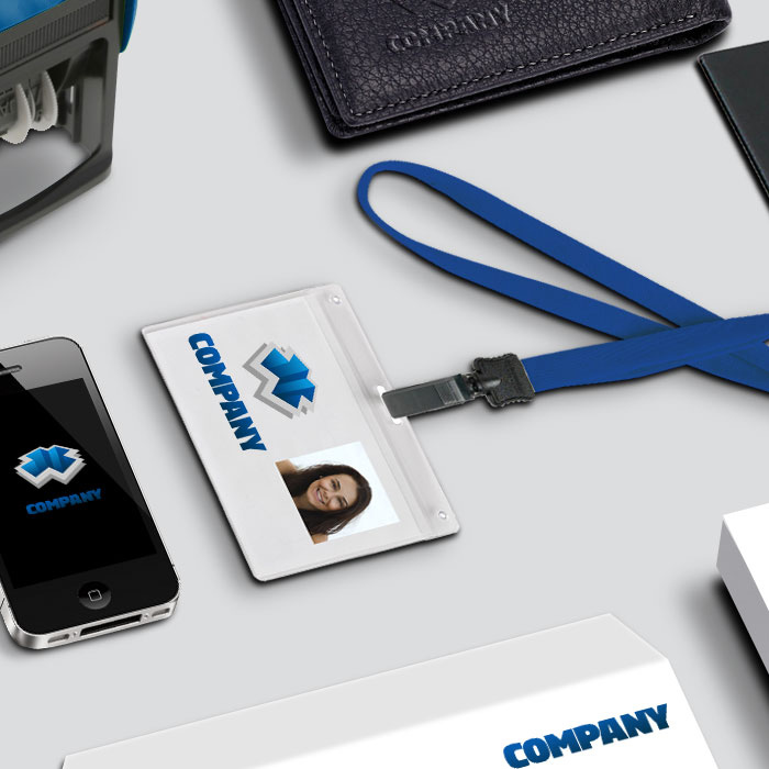 Free ID Card Mockup