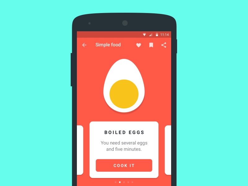 recipe app ui