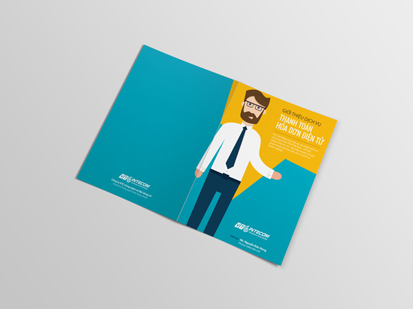 Flat Brochure Design 17