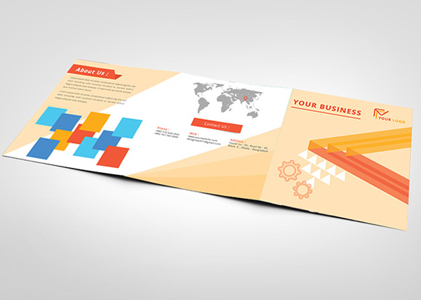 Flat Brochure Design 22