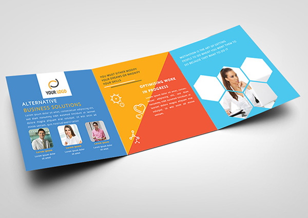 Flat Brochure Design 23