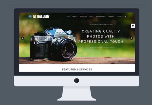 Free Portfolio Joomla Template 03