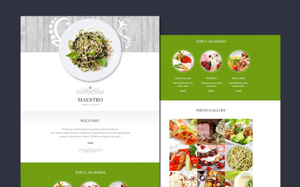 Restaurant Email Template 07